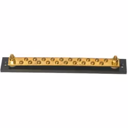 Elmonteringsblock, 20 ledningar