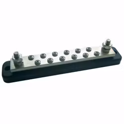 Elmonteringsblock för 10 ledningar, 150 Amp