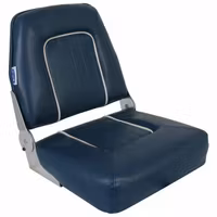 ESM Båtstol Standard S40, marinblå/lysegrå