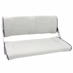 ESM Dubbelsoffa ST90 Delux Ljusgrå/marinblå