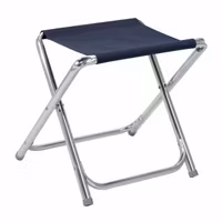 1852 Fiskestol alu/600D polyester, blå