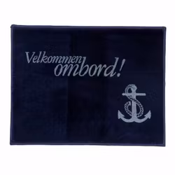 Velkommen ombord matta, fyrkantigt