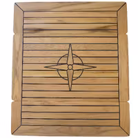 Teakbordsskivor fällbart 60x70/35 cm