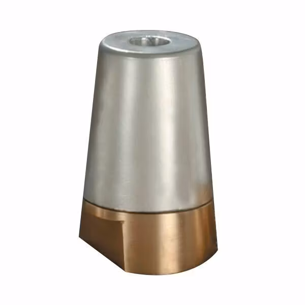 Zinkmutter med 24mm gänga 35mm axel