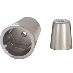Tecnoseal Zinkmutter för sexkantig axel 30 mm