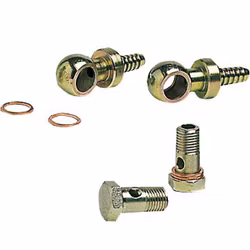 Dieselfilter universal - Typ "CAV"- slangnippel, vinkel