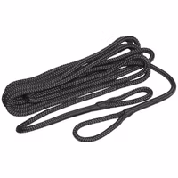 Robline fenderlina flätad 2-pack svart, 10mm x 2m