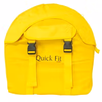 Lalizas Väska till hästskoboj m/kardborre, vit