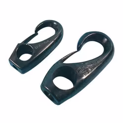 Nylonkrok svart 10 mm, 2 st