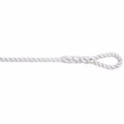 Robline twisted fenderline 6mm förtöjning 40mm vit, 2m