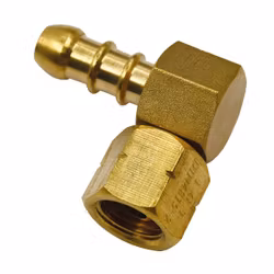 90º vinklad koppling inv. ¼" till 8 mm slangnippel