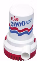 Rule länspumpar 2000 GPH, 24V