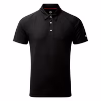 Gill UV008 Polo Men's UV50+ svart st XXL