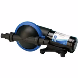 Jabsco membranpump 24 V, 16 lpm med 19 mm sockel
