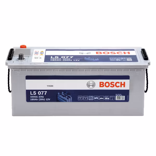 Bosch L5 Dual batteri, 180 Amp