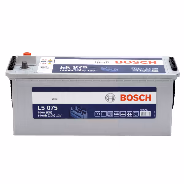 Bosch L5 Dual batteri, 140 Amp