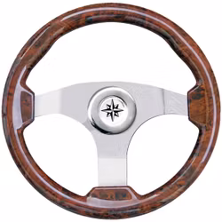 Savoretti ratt radica trä, Ø350mm