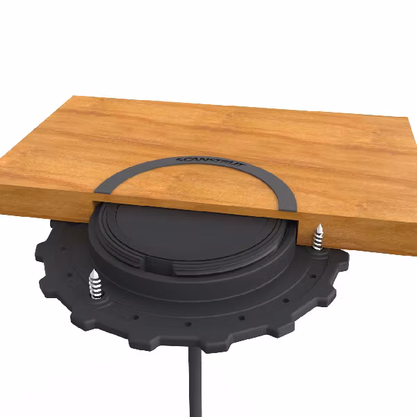 ROKK Hidden, gömd Trådlös laddare 10W vattentät, 12/24V