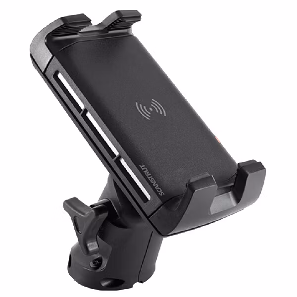 ROKK Edge Telefonhållare med trådlös laddare 10W, 12/24V
