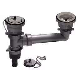 Barka bottensilar, dubbelt avlopp 125-320 mm