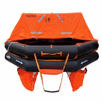 HERO Flottar YACHT SOLAS A kompakt i container, 6 pers