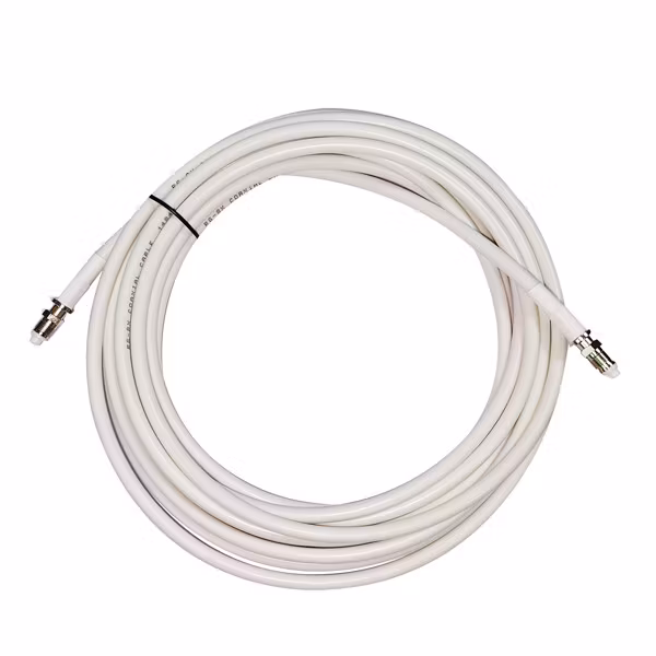 1852 VHF-kabel vit RG-8X lågförlust med FME-kontakt - 6m