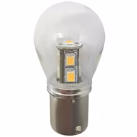 1852 LED-bajonett BA15D Ø25x48mm 10-36Vdc, 2 st