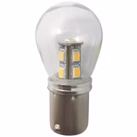 1852 LED-lampa BA15S Ø25x48mm 10-36Vdc dimbar, 2 st