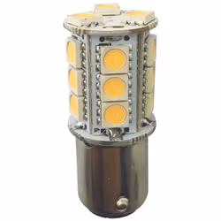 1852 LED-lampa BA15D Ø23x46,5mm 10-36Vdc, 2 st