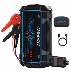 Avapow Jumpstarter A9 Plus inkl väska 2000A, 12V