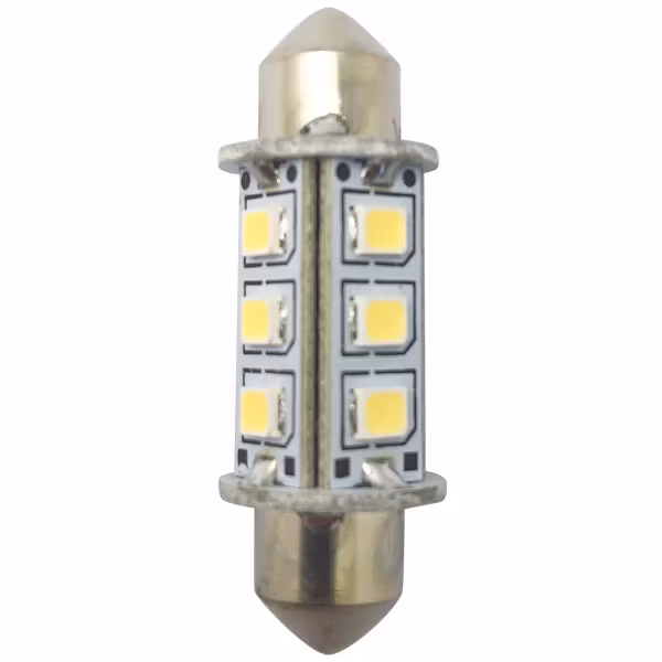 1852 LED-lantern pinol/spollampa 37mm 10-36Vdc, 2 st
