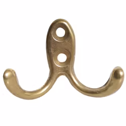 Klädkrok 40x60 mm mässing