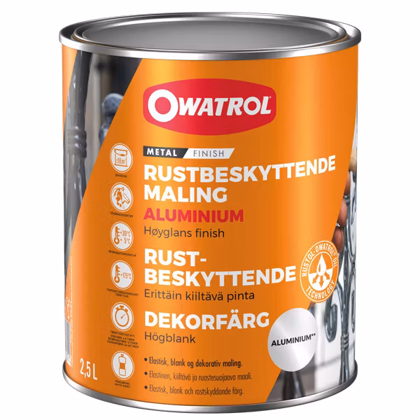 Owatrol Aluminium galv. 2,5 liter