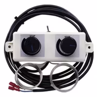 Isotherm termostat kit för kyl-frys, dubbel