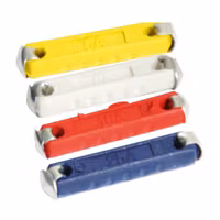 Oceanflex porcelæns sikring 16 amp, rød - 10 stk.