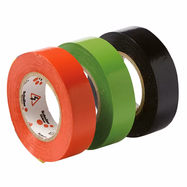 Isoleringsbånd 15 mm x 10 meter grøn