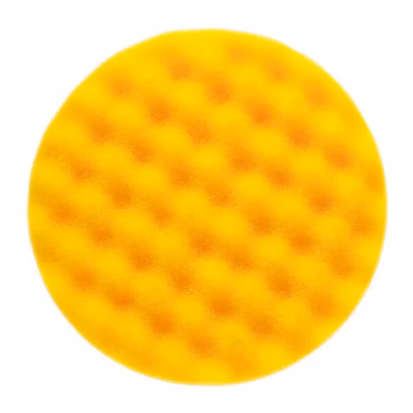 Mirka gul vaxrondell i våfflat skum