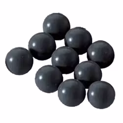Ronstan acetal kugler sort (1/4") ø6.35mm 10 stk