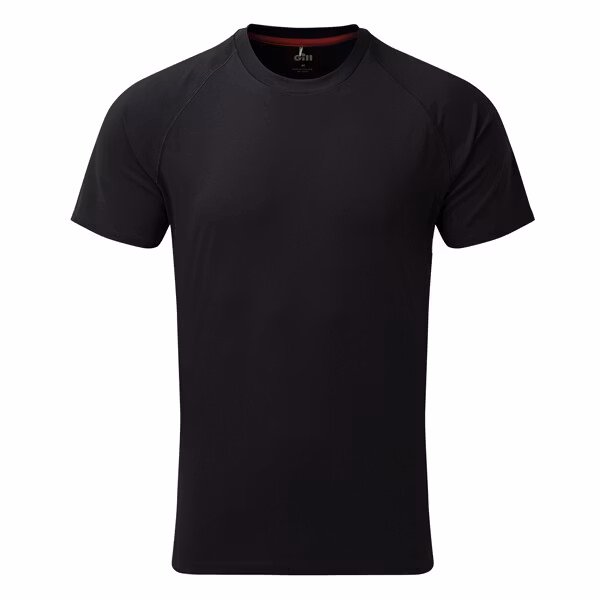 Gill uv010 men's uv tec t-shirt sort str xxl