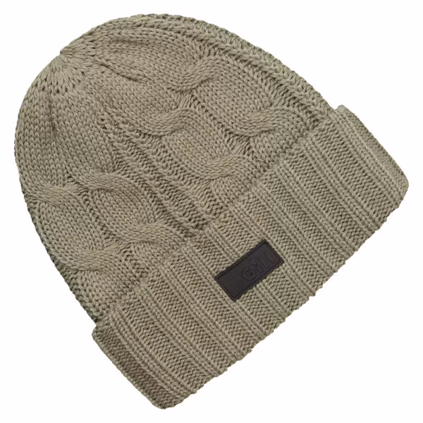 Gill ht 56 stickad mössa, Delikat grön