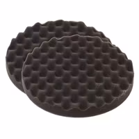 1852 Vax våfflad rondel Ø180mm, svart 2-pack