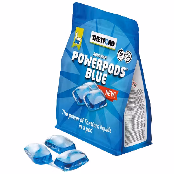 Thetford powerpods blue 20stk
