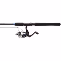 Kinetic allround cc 8 fod fiskestang med hjul og nylon line