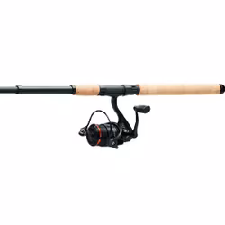 Kinetic zathar tele 9 fot teleskop fiskespö med rulle