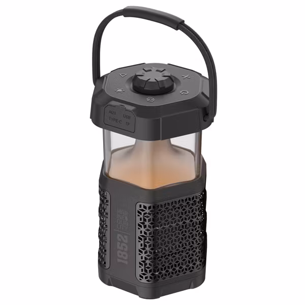1852 bluetooth højtaler/lampe ipx6 vandtæt