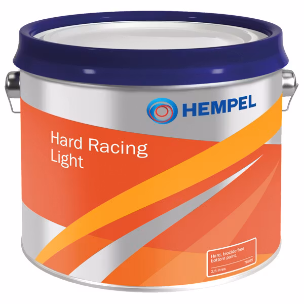 Hempel hard racing light 2,5l hvid