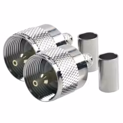 1852 VHF-kontakt PL259 för 6mm kabel RG58, crimp, 2-pack