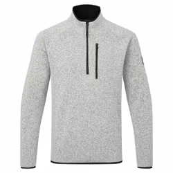 Gill 1500 1/4  lynlås fleece jakke, grå str. 3xl