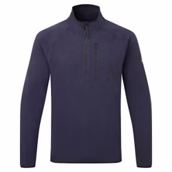 Gill 1500 1/4  lynlås fleece jakke, navy str. m