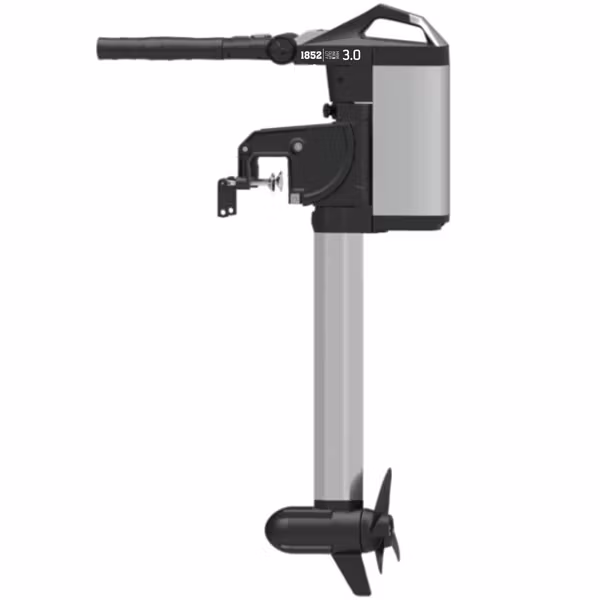 1852 elektrisk utombordsmotor 3.0 kort rigg - utan batteri